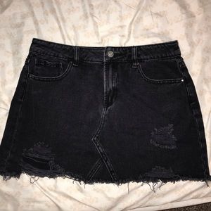 PACSUN black denim skirt